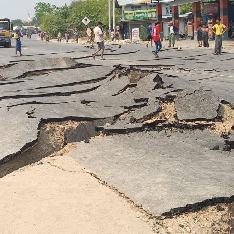 Photo taken in Wundwin Township, Mandalay Division. The photos have been shared with us from an anonymous source.